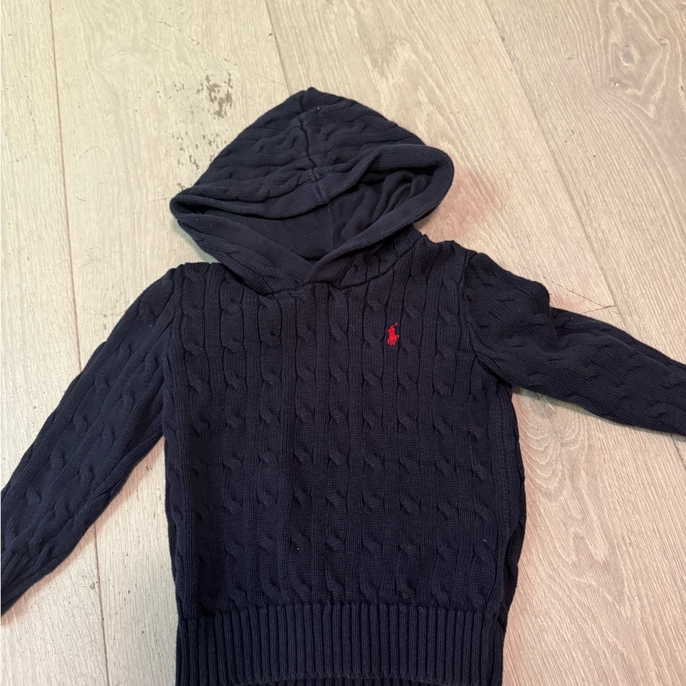 Polo by Ralph Lauren Gray Knit Sweater